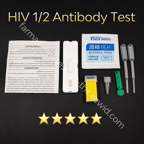 test kit hiv farmasi|tingkat ketepatan kit hiv.